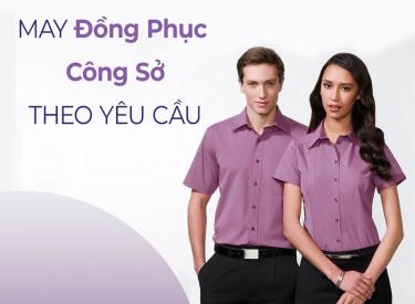 May đồng phục công sở theo yêu cầu