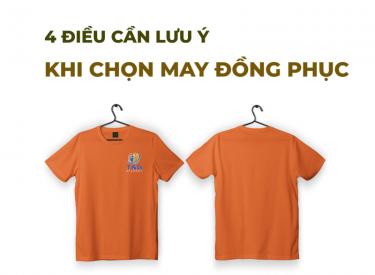 4 điều cần lưu ý khi chọn may đồng phục